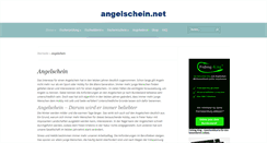 Desktop Screenshot of angelschein.net